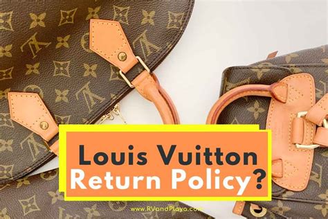 returning louis vuitton|louis vuitton returns and exchanges.